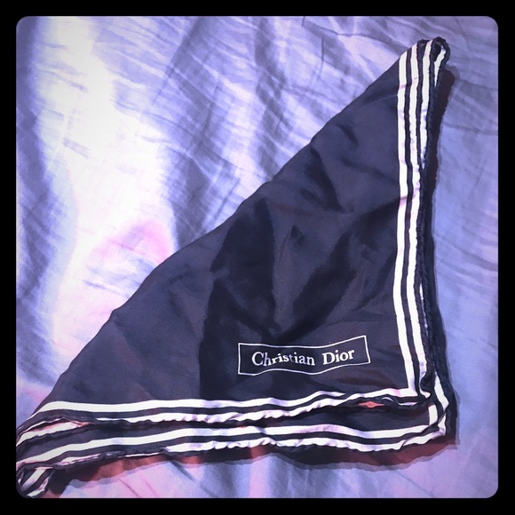Dior Other - Christian Dior Mens Pocket Square/Handkerchief